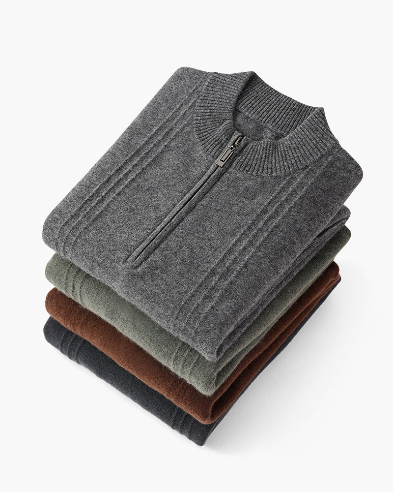Vellurre Cashmere Half-Zip