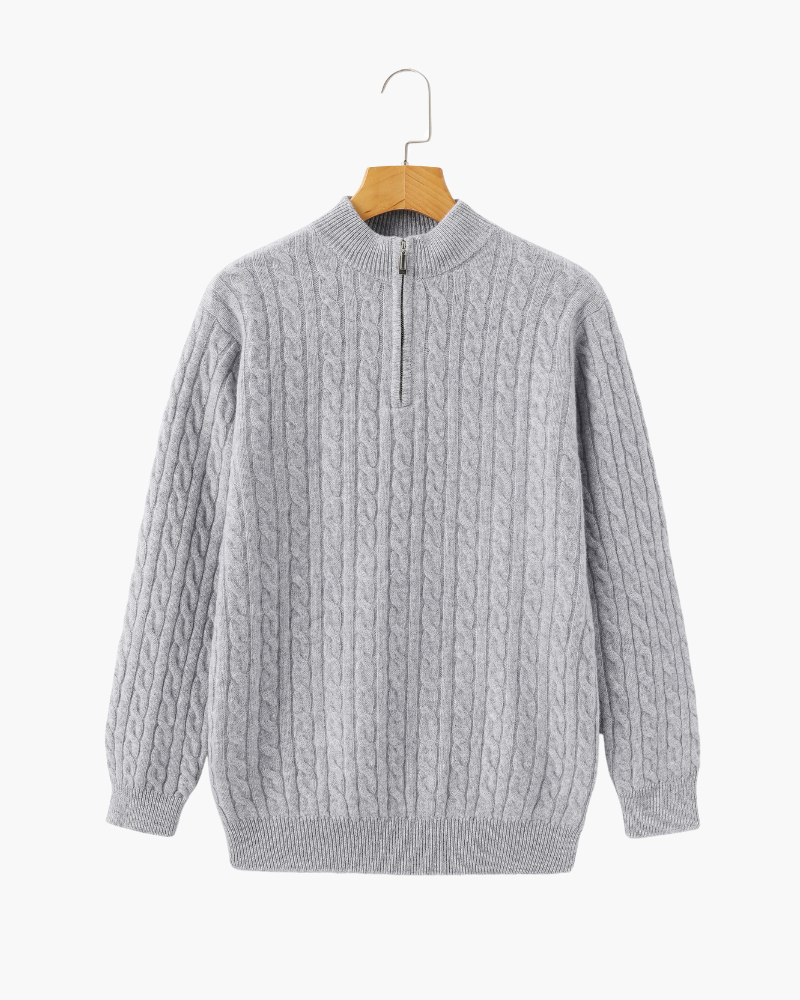 Vellurre Cashmere Half-Zip