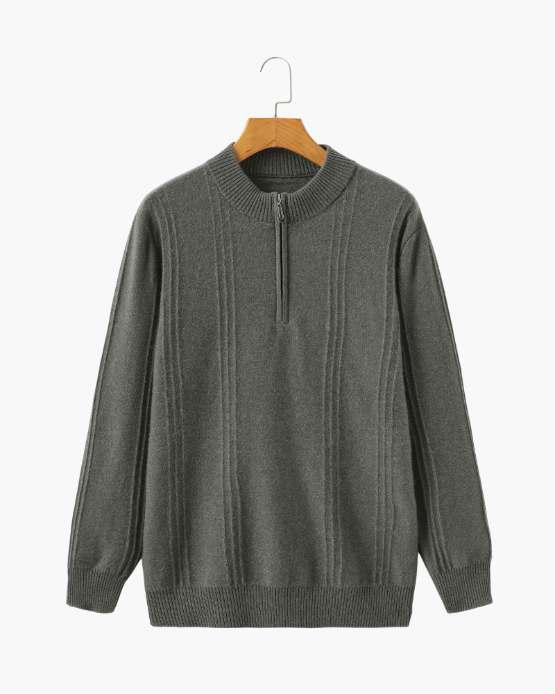 Vellurre Cashmere Half-Zip