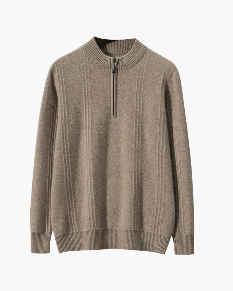 Vellurre Cashmere Half-Zip