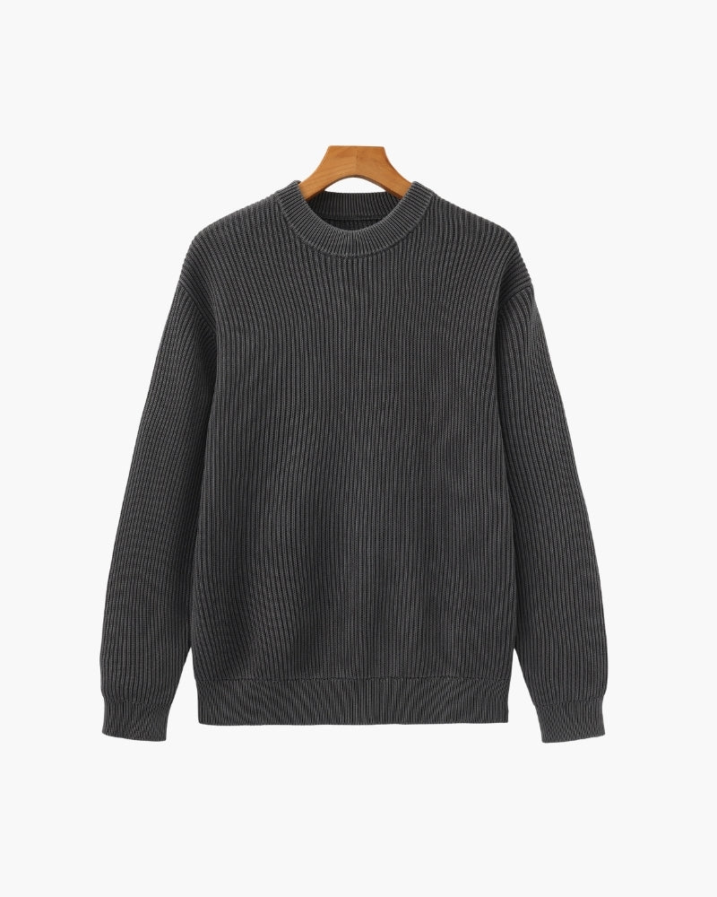Vellurre Rib Knit Crewneck