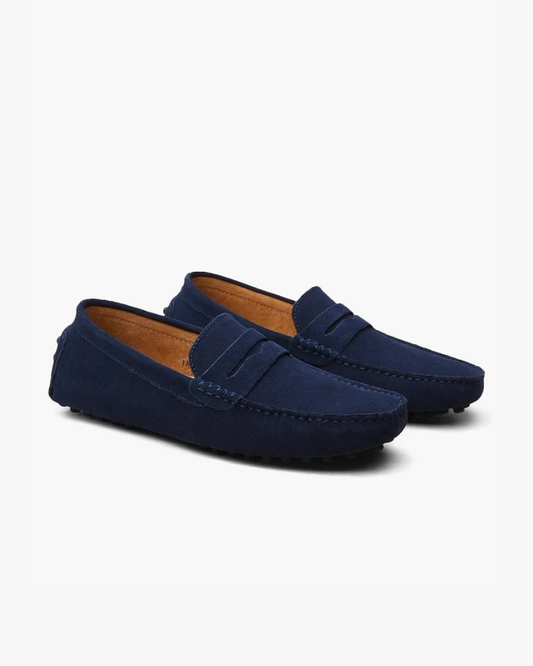 Vellurre Suede Driver Loafers