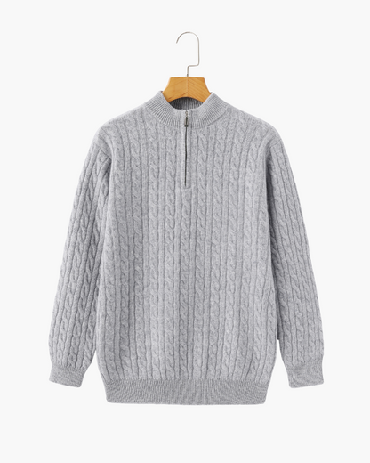 Vellurre Cashmere Half-Zip