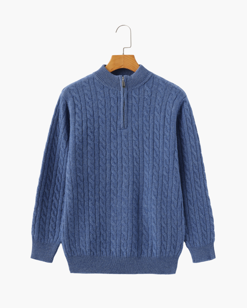 Vellurre Cashmere Half-Zip