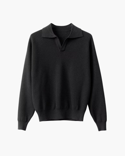 Vellurre Textured Knit Polo