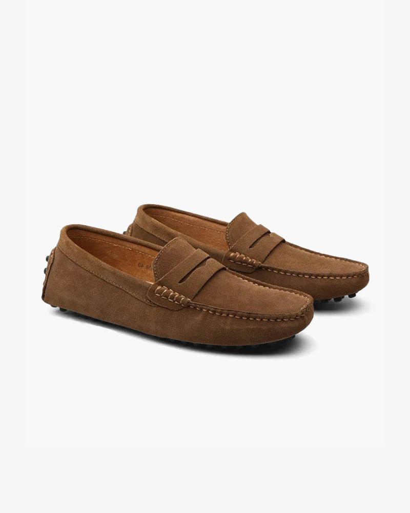 Vellurre Suede Driver Loafers