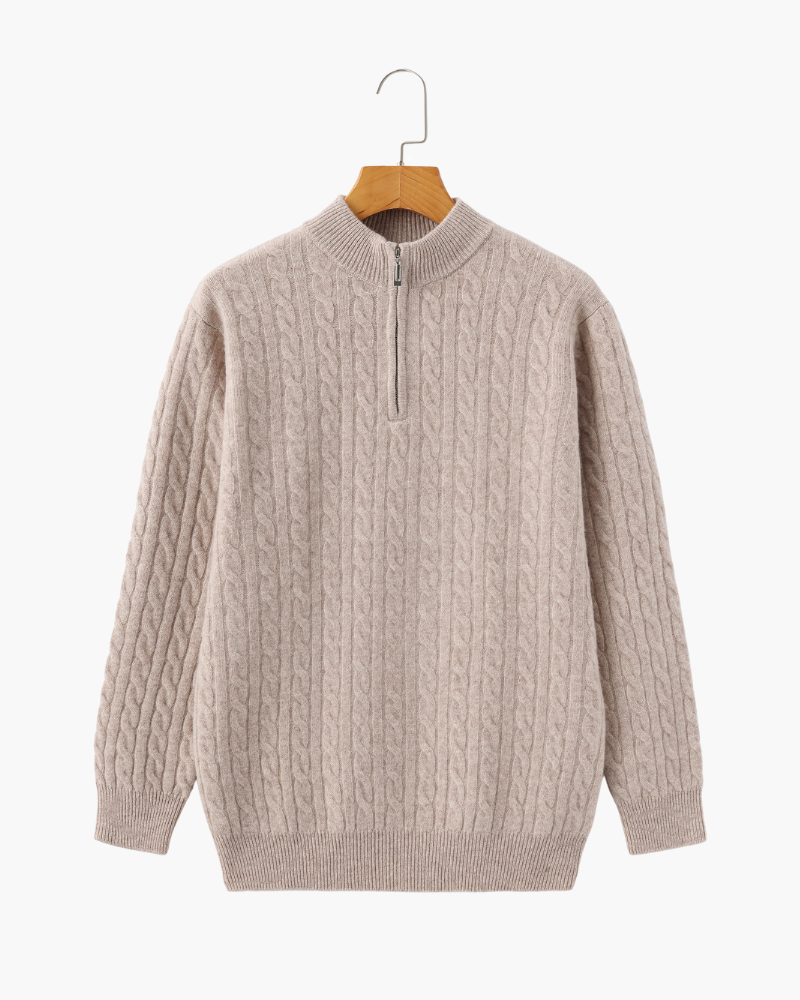 Vellurre Cashmere Half-Zip