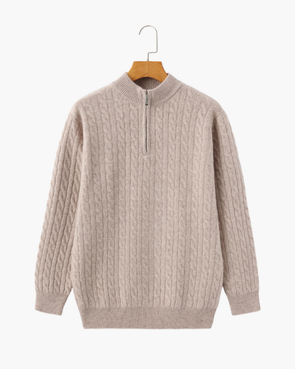 Vellurre Cashmere Half-Zip