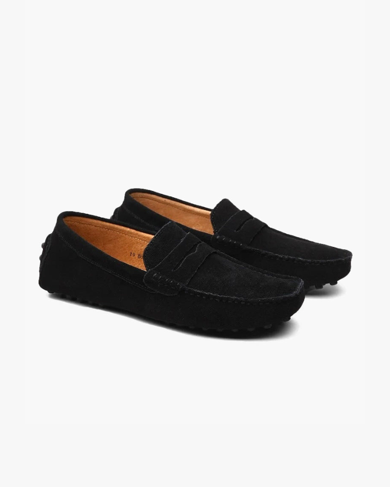 Vellurre Suede Driver Loafers