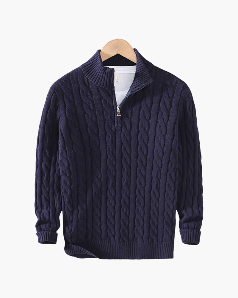 Vellurre Verbier Half-Zip Knit
