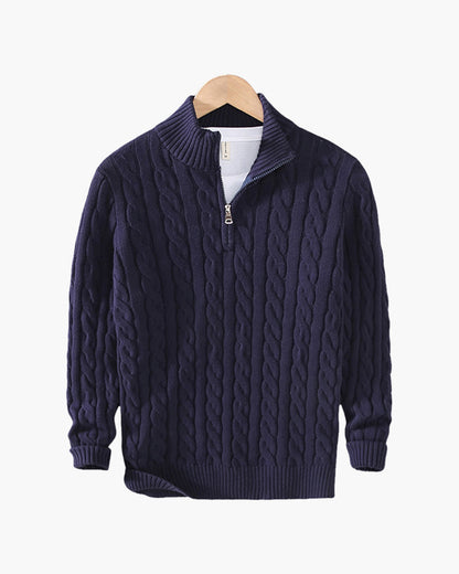 Vellurre Verbier Half-Zip Knit