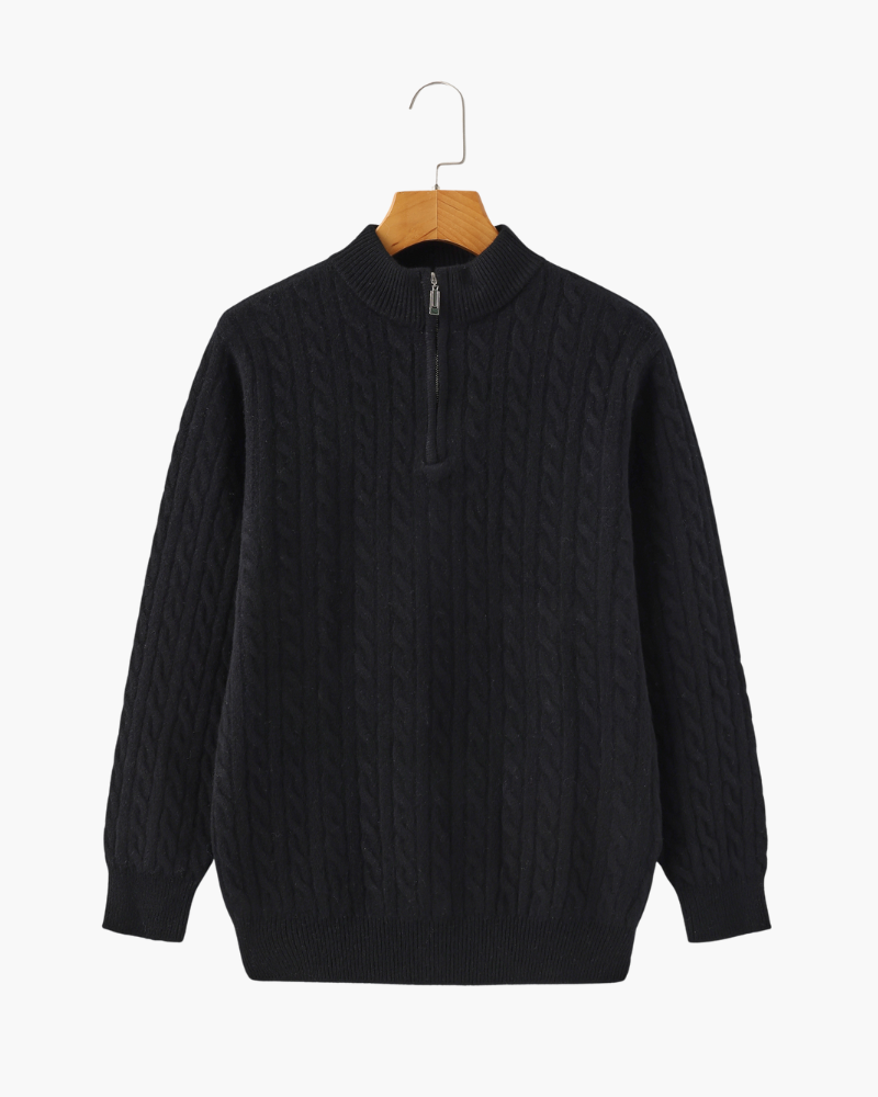 Vellurre Cashmere Half-Zip