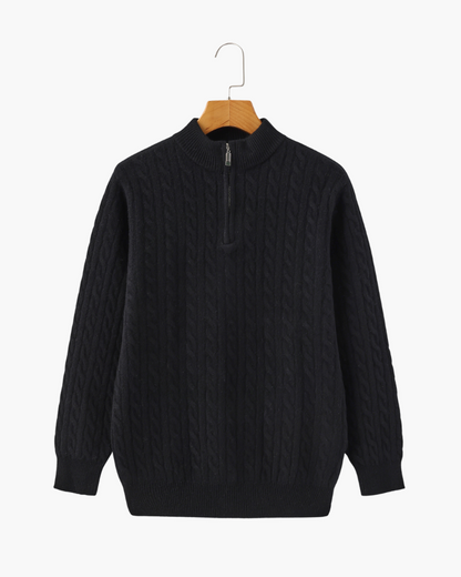 Vellurre Cashmere Half-Zip