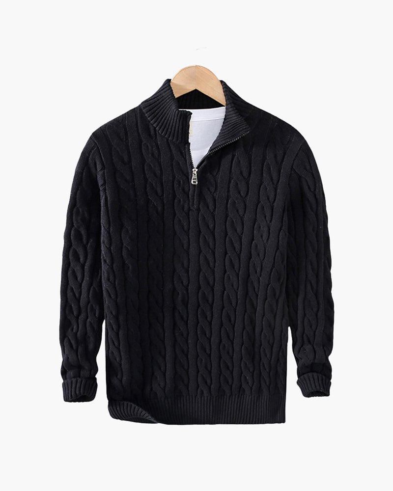 Vellurre Verbier Half-Zip Knit