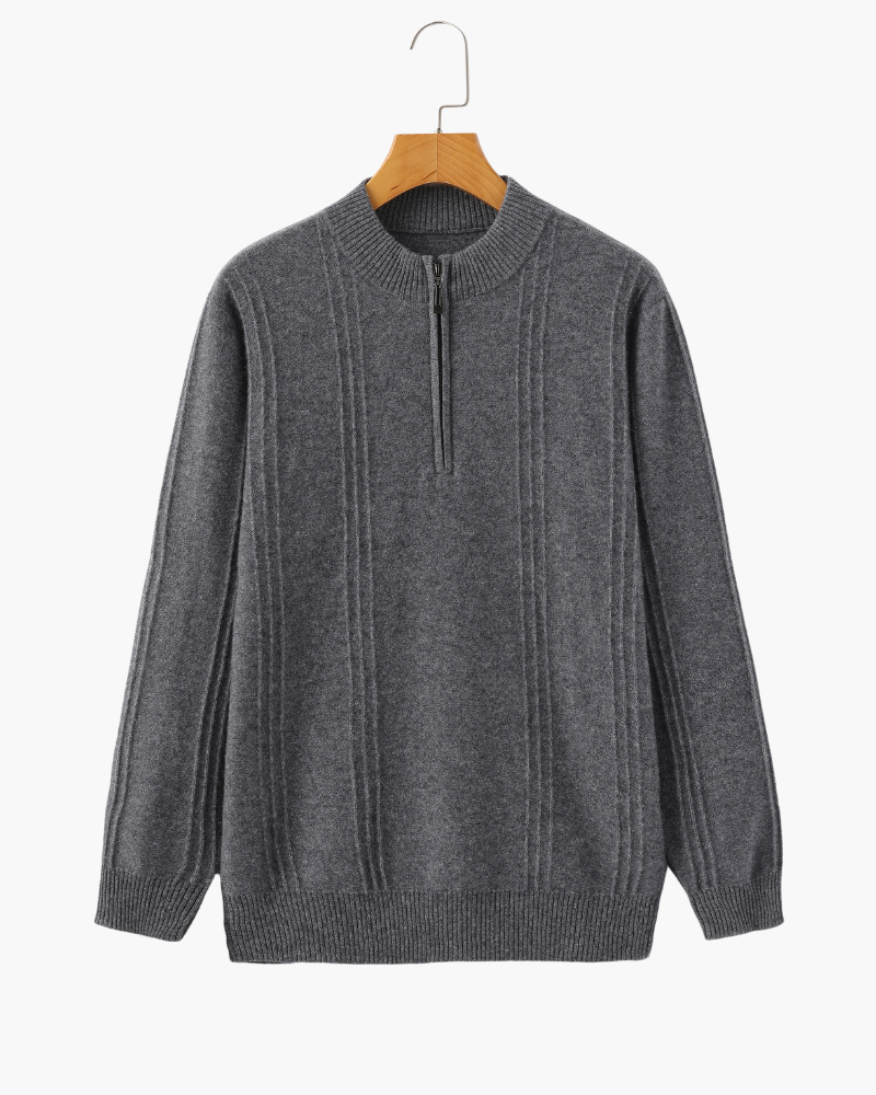 Vellurre Cashmere Half-Zip
