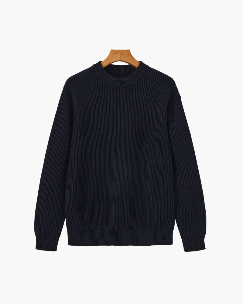 Vellurre Rib Knit Crewneck