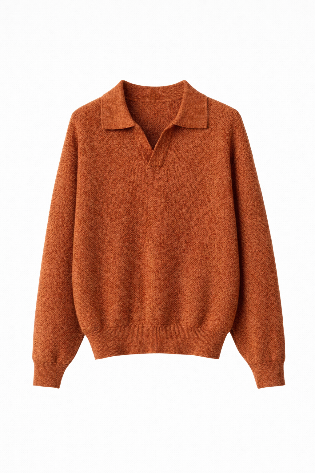 Vellurre Textured Knit Polo