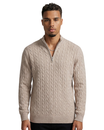 Vellurre Cashmere Half-Zip
