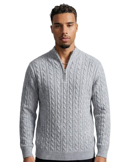 Vellurre Cashmere Half-Zip