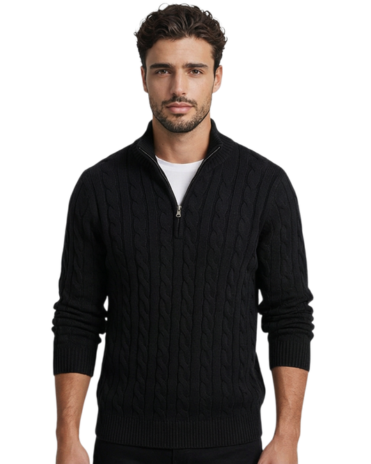 Vellurre Verbier Half-Zip Knit