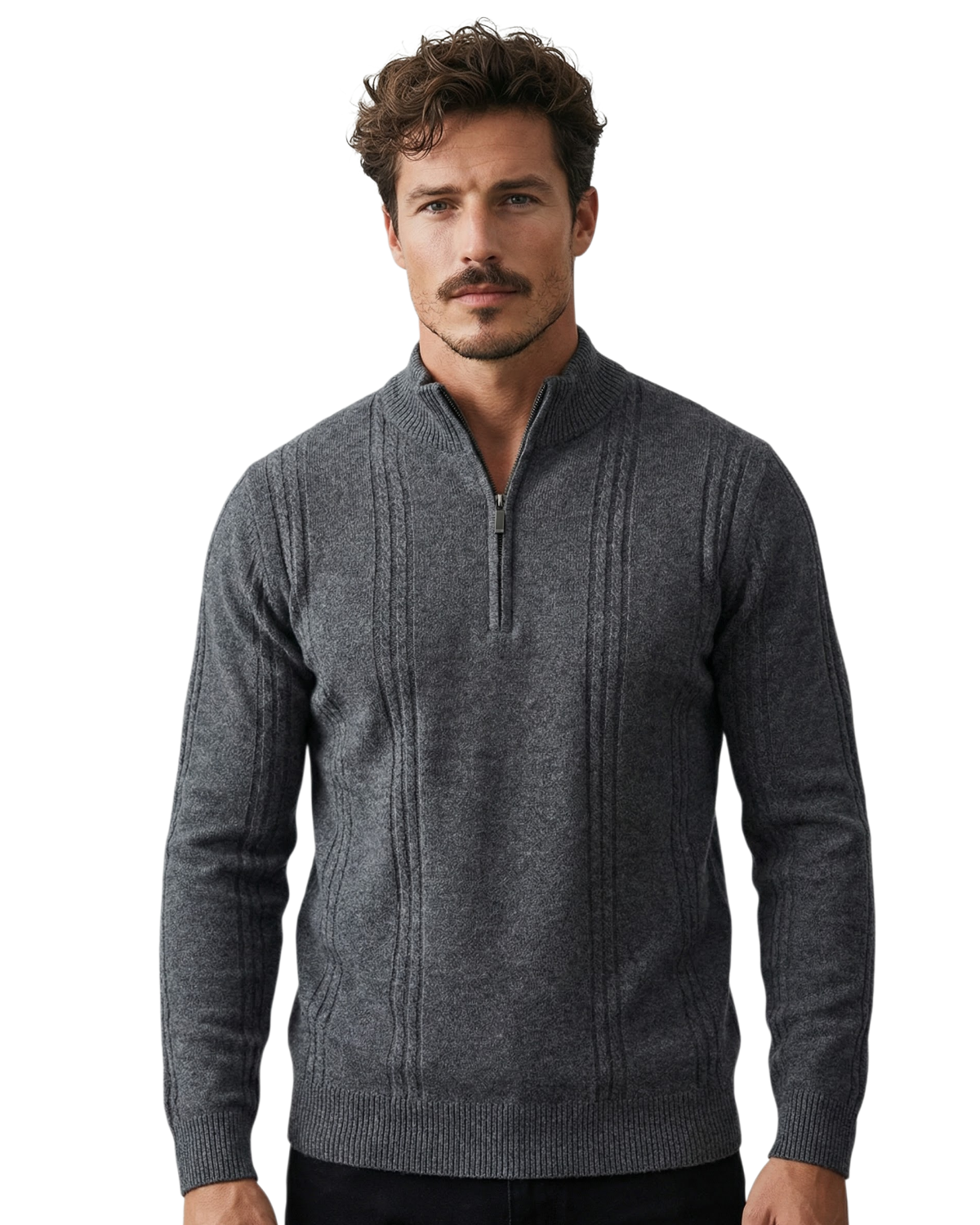 Vellurre Cashmere Half-Zip