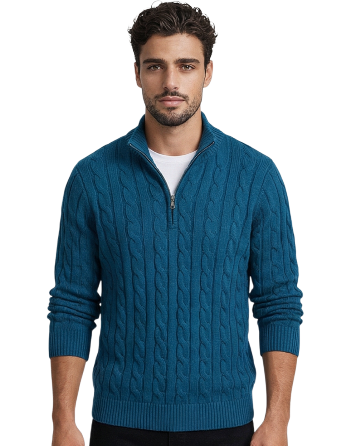 Vellurre Verbier Half-Zip Knit
