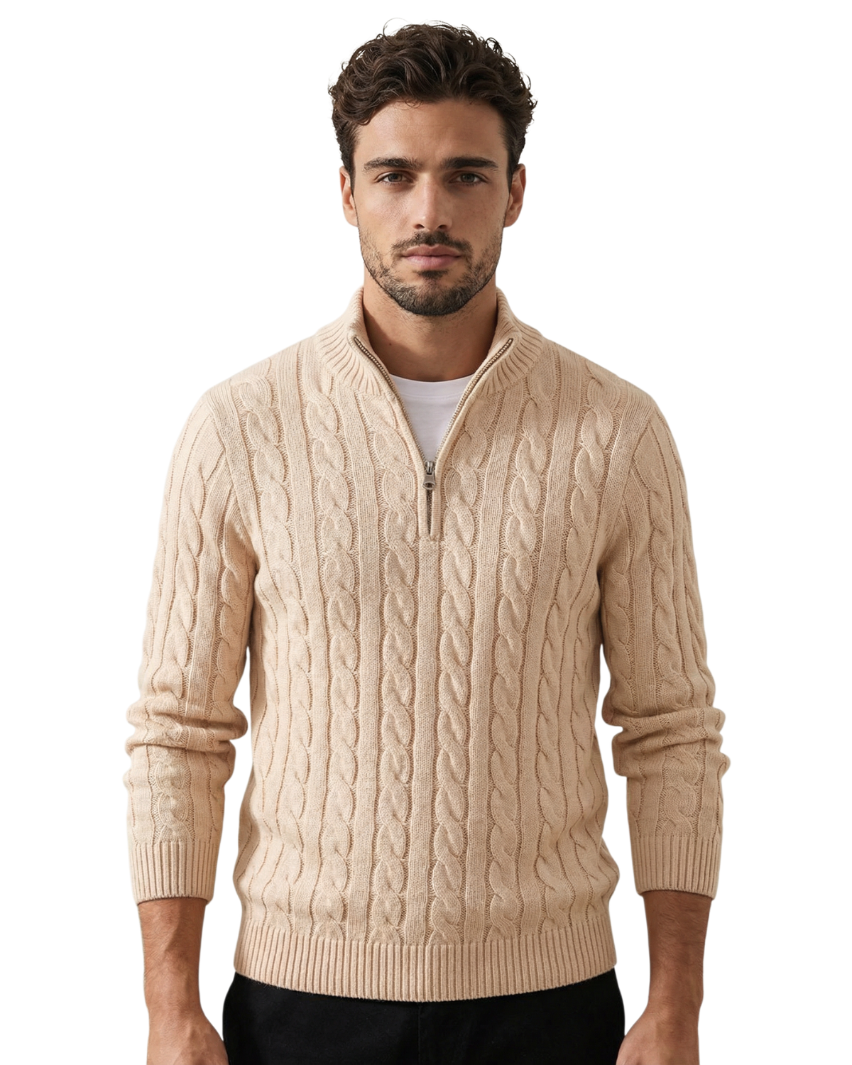 Vellurre Verbier Half-Zip Knit