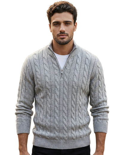 Vellurre Verbier Half-Zip Knit
