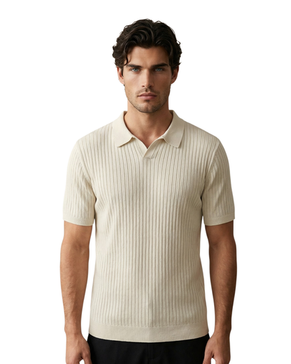 Premium Ribbed Polo
