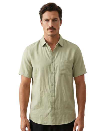 Cape Town - Linen Shirt (Shortsleeve)