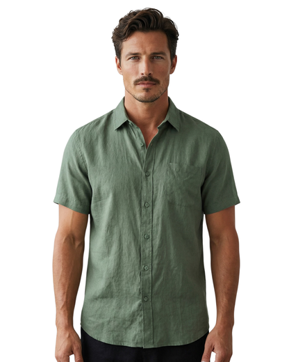 Cape Town - Linen Shirt (Shortsleeve)