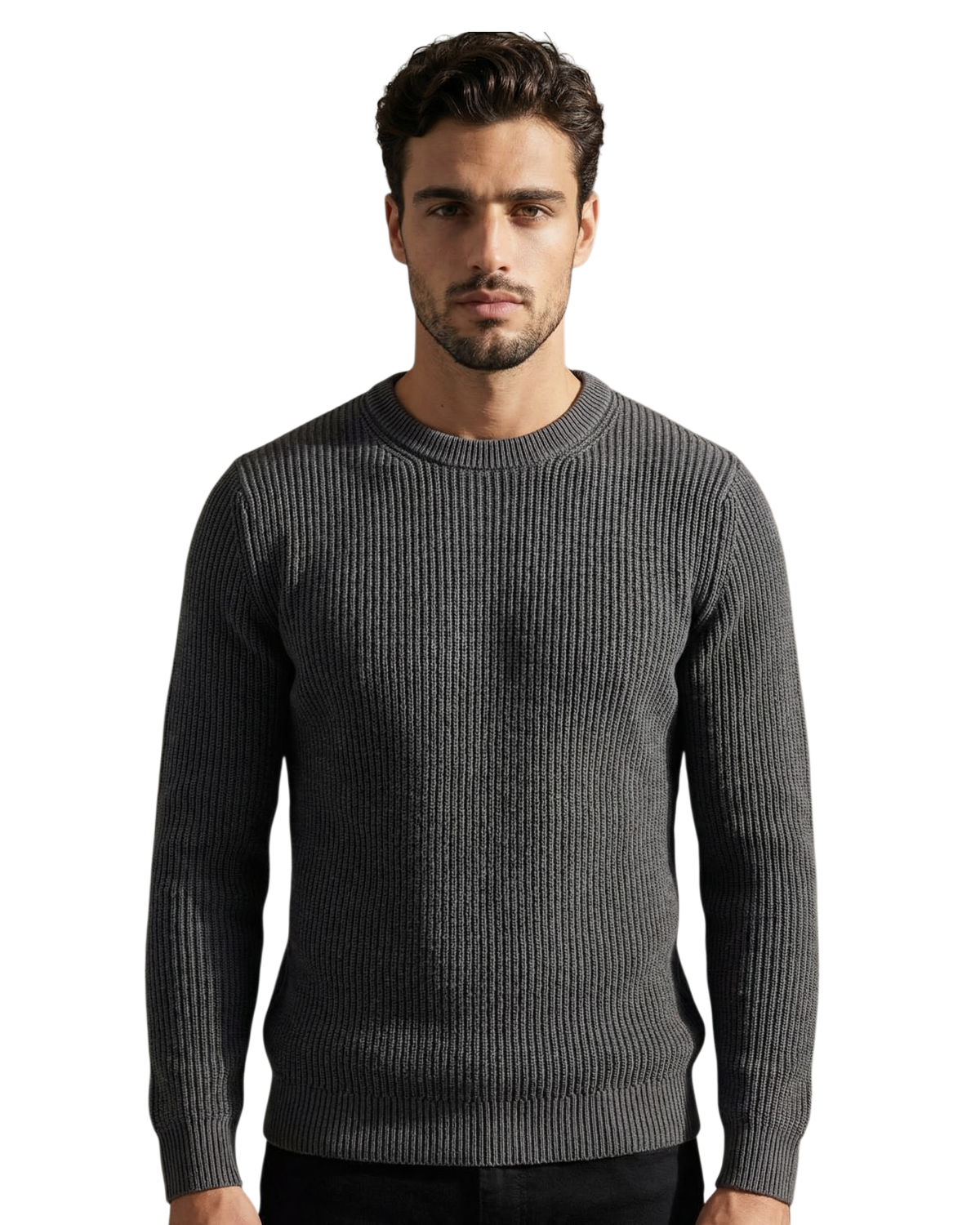 Vellurre Rib Knit Crewneck