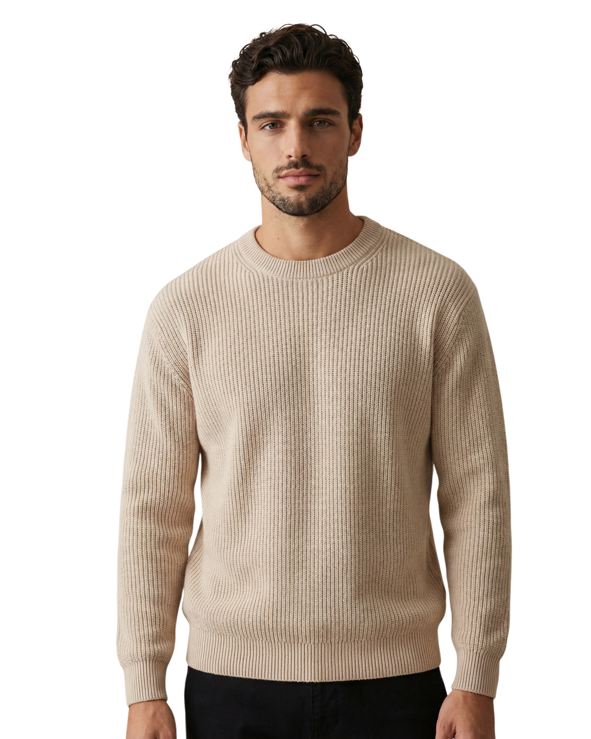 Vellurre Rib Knit Crewneck