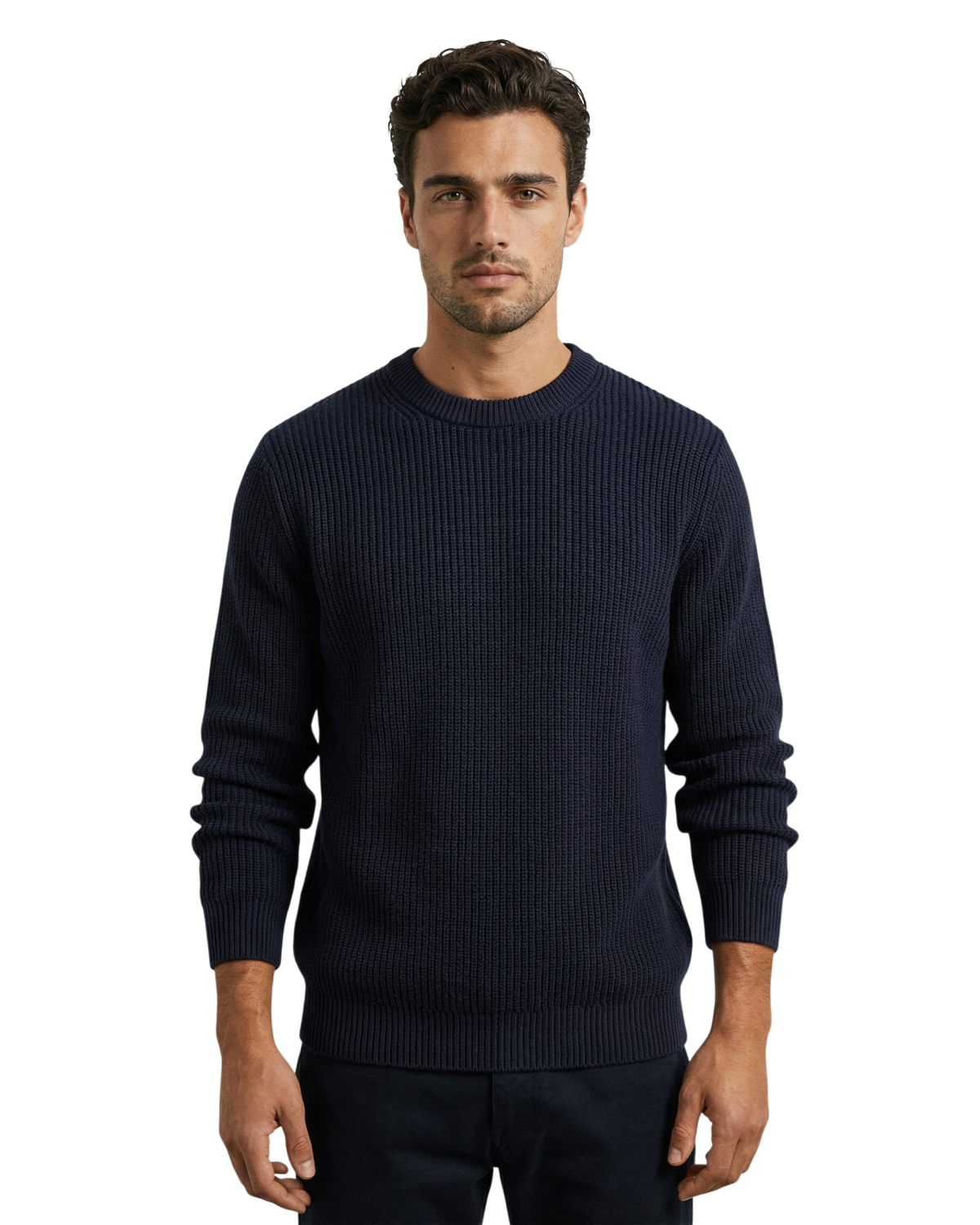 Vellurre Rib Knit Crewneck