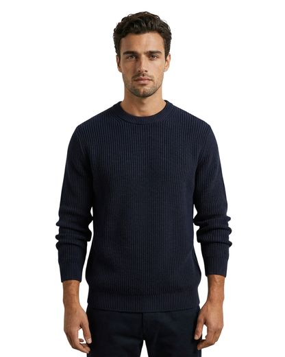Vellurre Rib Knit Crewneck